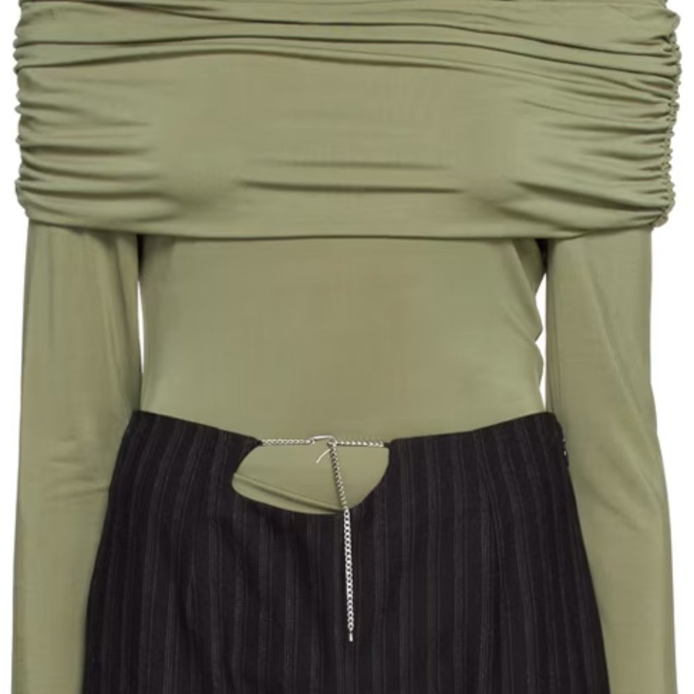 paloma wool off-the-shoulder picara top